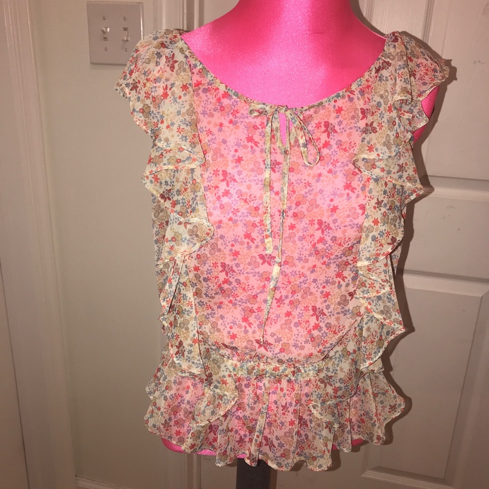 Old school frilly shirt